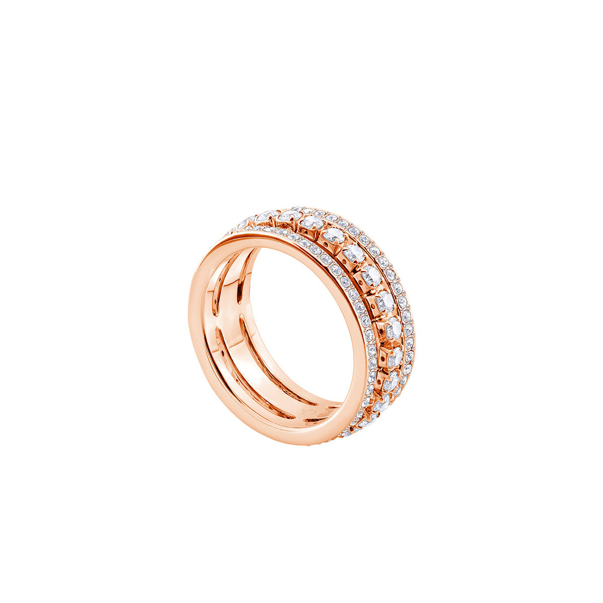 Harmony Bead-set Diamond Ring