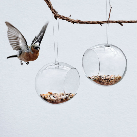 Mini Bird Feeders - set of two