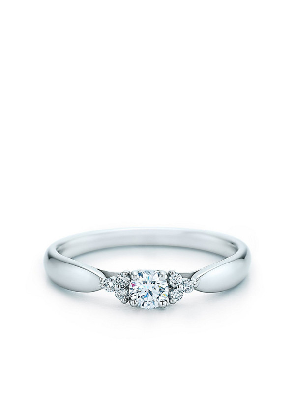 Diamond Ring with Side Stones