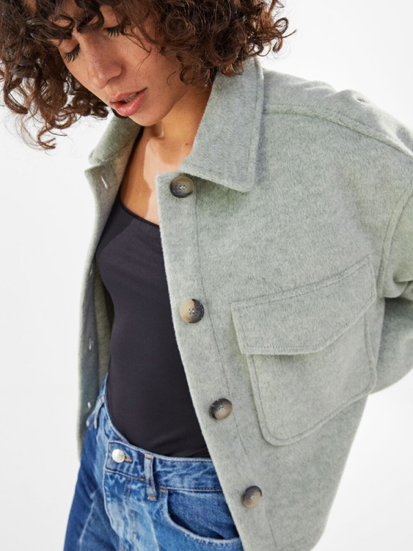 Overshirt with pockets